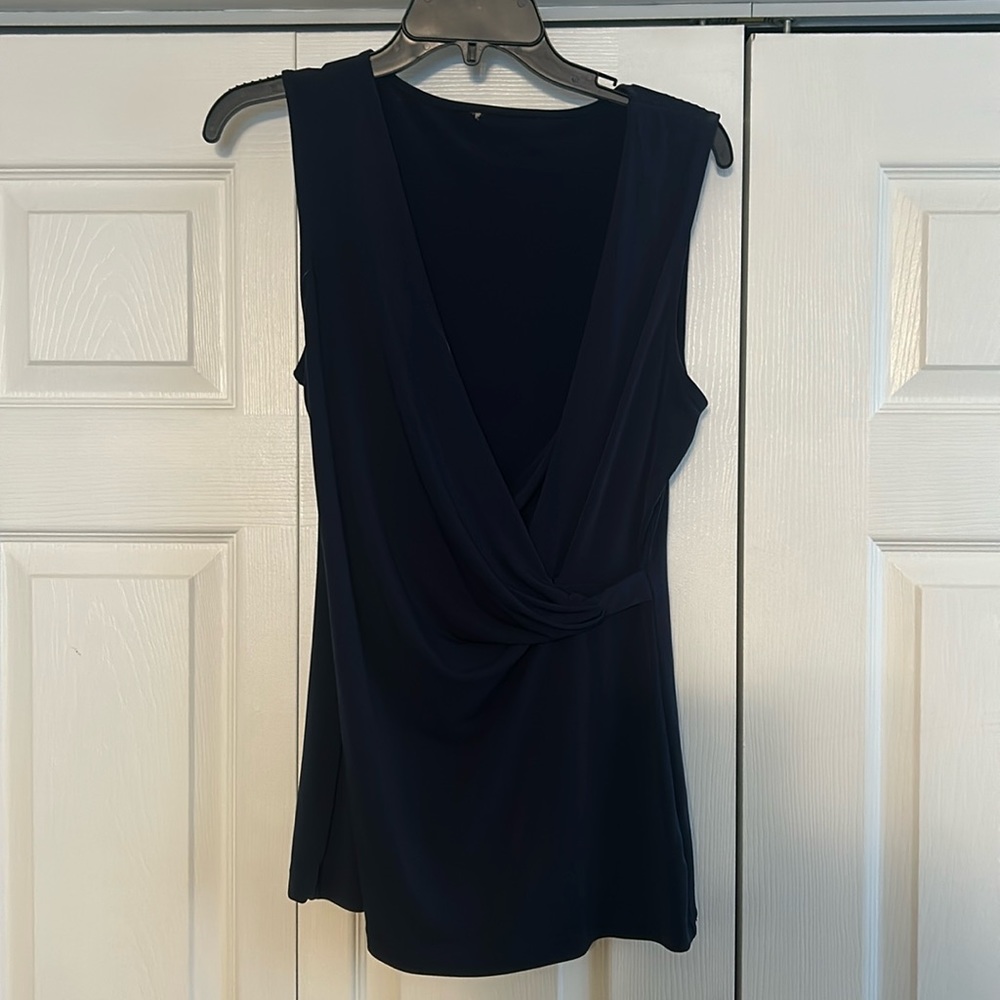 Blue Banana Republic sleeveless top